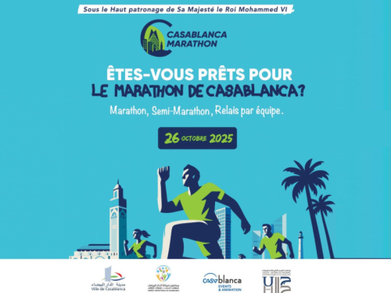 L’UH2C partenaire institutionnel officiel de la 16ᵉ édition du Marathon International de Casablanca 2025 – Parcours Relais L’UH2C partenaire institutionnel officiel de la 16ᵉ édition du Marathon International de Casablanca 2025 – Parcours Relais