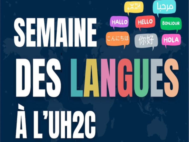 Semaine des langues à l'UH2C du 02 au 07 février 2026