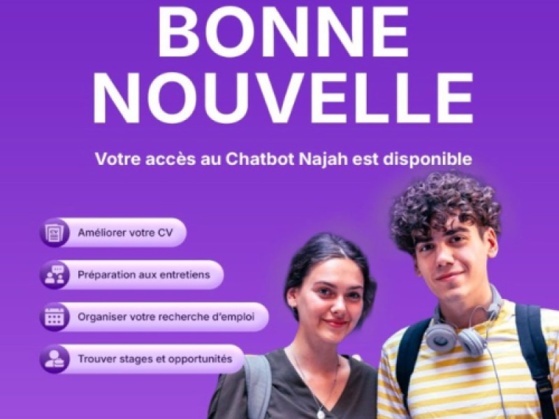 ETUDIANTS UH2C, DECOUVREZ NAJAH VOTRE COACH CARRIERE SUR WHATSAPP